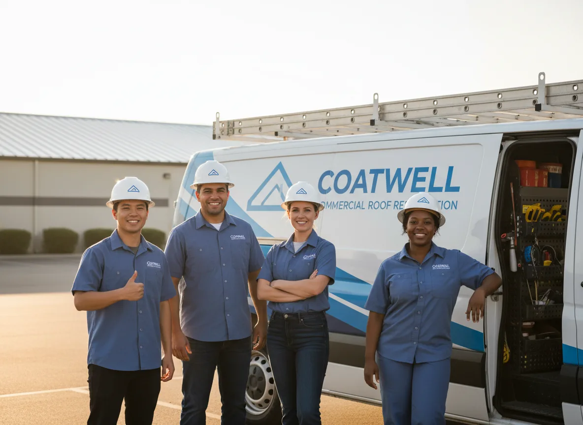 Commercial roof coating company in Gilbertsville, NY